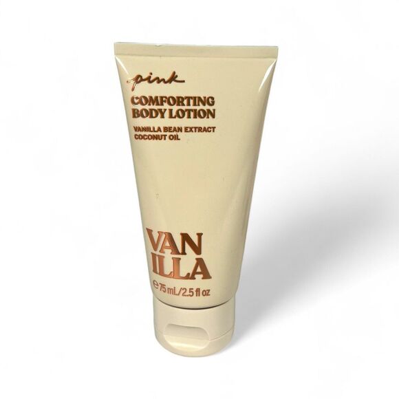 Victoria's Secret Other - Victorias Secret Pink Body Lotion Vanilla Fragrance CREAM 2.5 oz New Coconut Oil